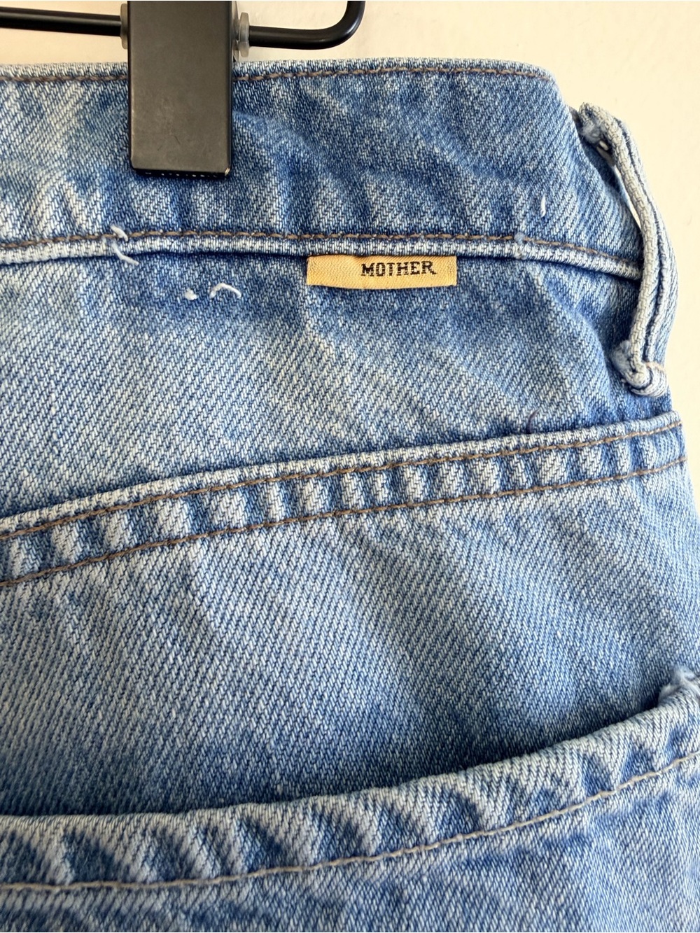 Mother Superior The Dodger Button Hover Cuff Jeans Size 30 - Picture 11 of 14